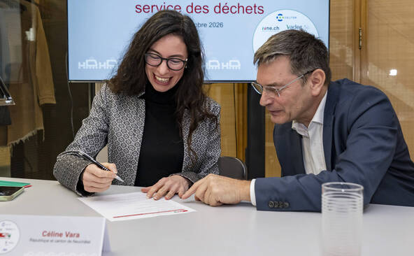 Arc jurassien: transport ferroviaire des déchets développé