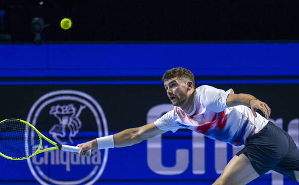 Jérôme Kym éliminé en quart de finale des Swiss Indoors