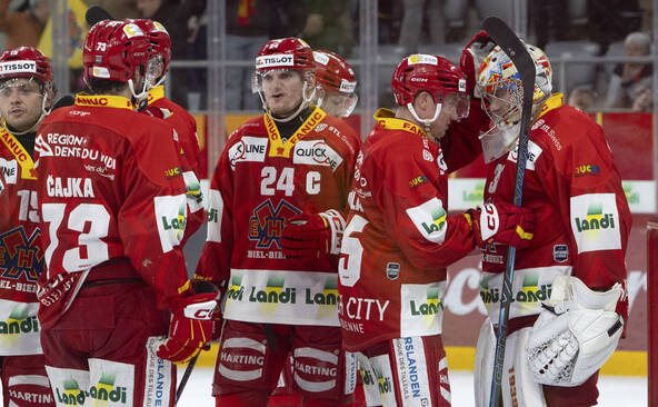 National League: Bienne s'impose, Ajoie s'enlise