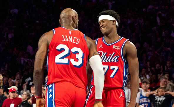 LeBron porte les Sixers à la victoire face aux Knicks