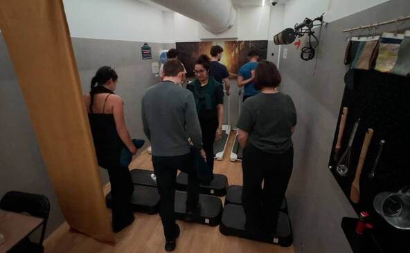 Expérience immersive pour tester la vie à 50 degrés