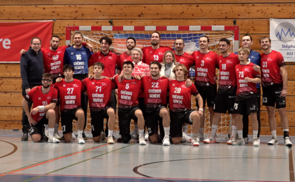 Chênois Handball pas loin de l'exploit en Coupe