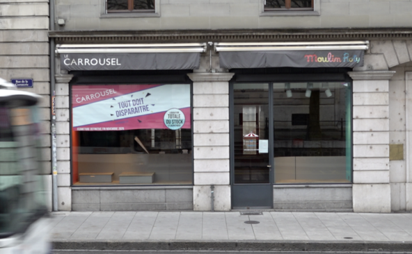 Fermetures en série à la Corraterie avant un chantier de deux ans