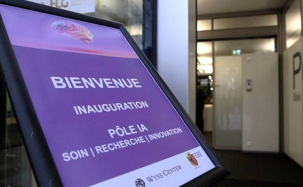 Le nouveau pôle d’intelligence artificielle des HUG inauguré au Campus Biotech