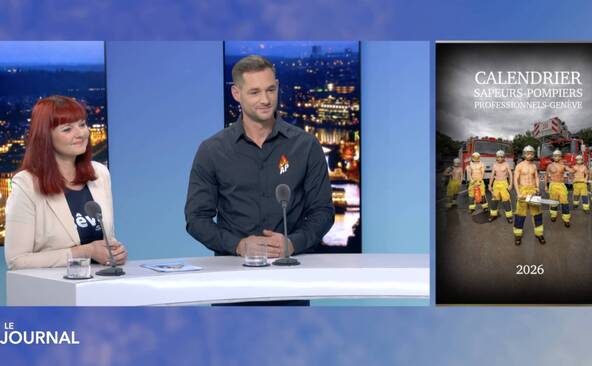 Le calendrier des pompiers genevois fait son grand retour