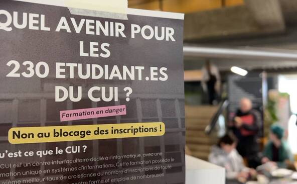 Centre universitaire d'informatique dissout, les élèves inquiets