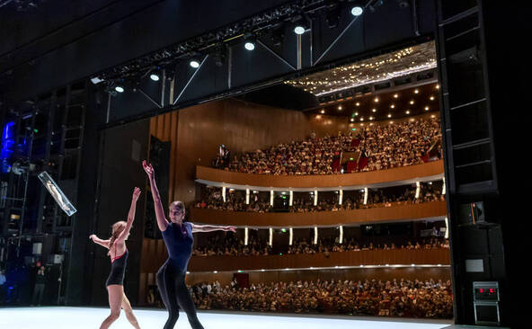 Fermé pour travaux, le Grand Théâtre de Genève s'installe au BFM