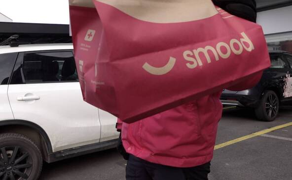 Le livreur de repas genevois Smood envisage de cesser ses activités