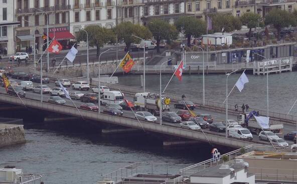 Les Genevois perdent 6 jours par an dans les bouchons
