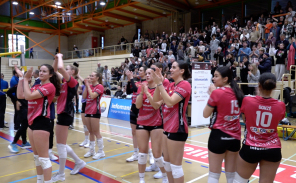 Éliminées, mais relancées: le nouveau départ de Genève Volley