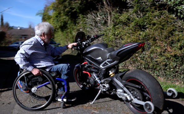 Alain Petter: l'adrénaline plus forte que le handicap