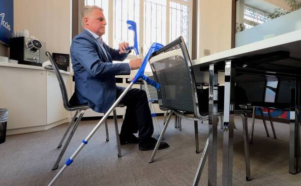 Le directeur de la CCIG miraculé après un grave accident de parachute