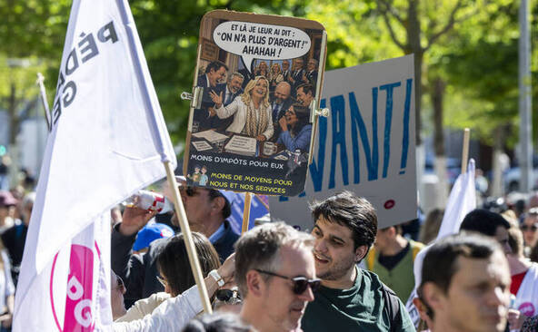 Fonctionnaires genevois en colère contre les mesures d'économies