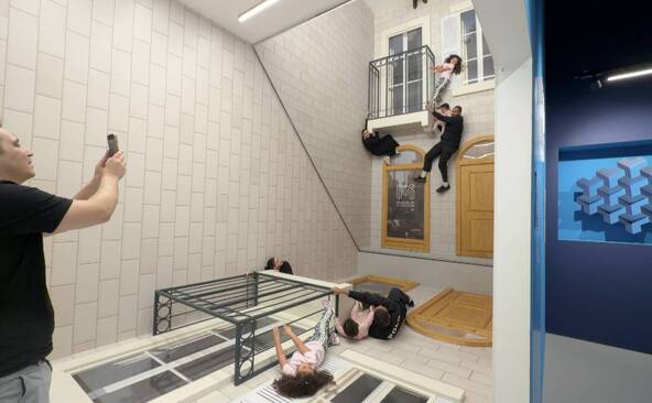 Après avoir conquis le monde, un musée de l'Illusion ouvre à Genève