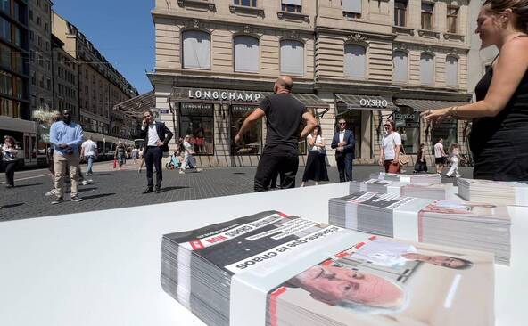 Du théâtre de rue pour contrer l'initiative 