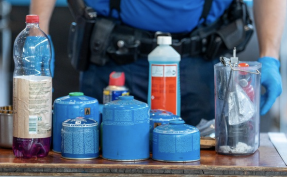 Des objets dangereux saisis aux abords de la manifestation