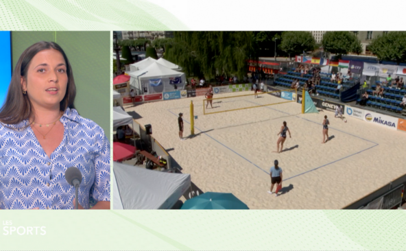 Le beach volley mondial prend ses quartiers aux Evaux