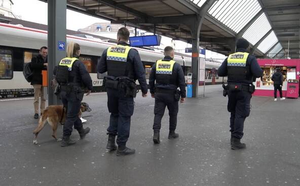 Daniel, policier des CFF: «Notre rôle est avant tout d'être visibles»