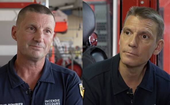 Gironde: les souvenirs inaltérables des pompiers genevois