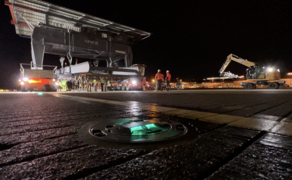 Le tarmac de l'aéroport se refait une beauté