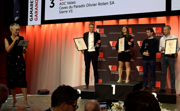 Les vins genevois raflent trois premières places au Grand Prix du Vin suisse