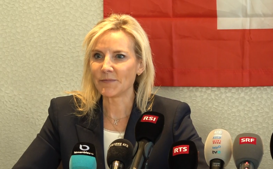 Céline Amaudruz se présente au Conseil fédéral